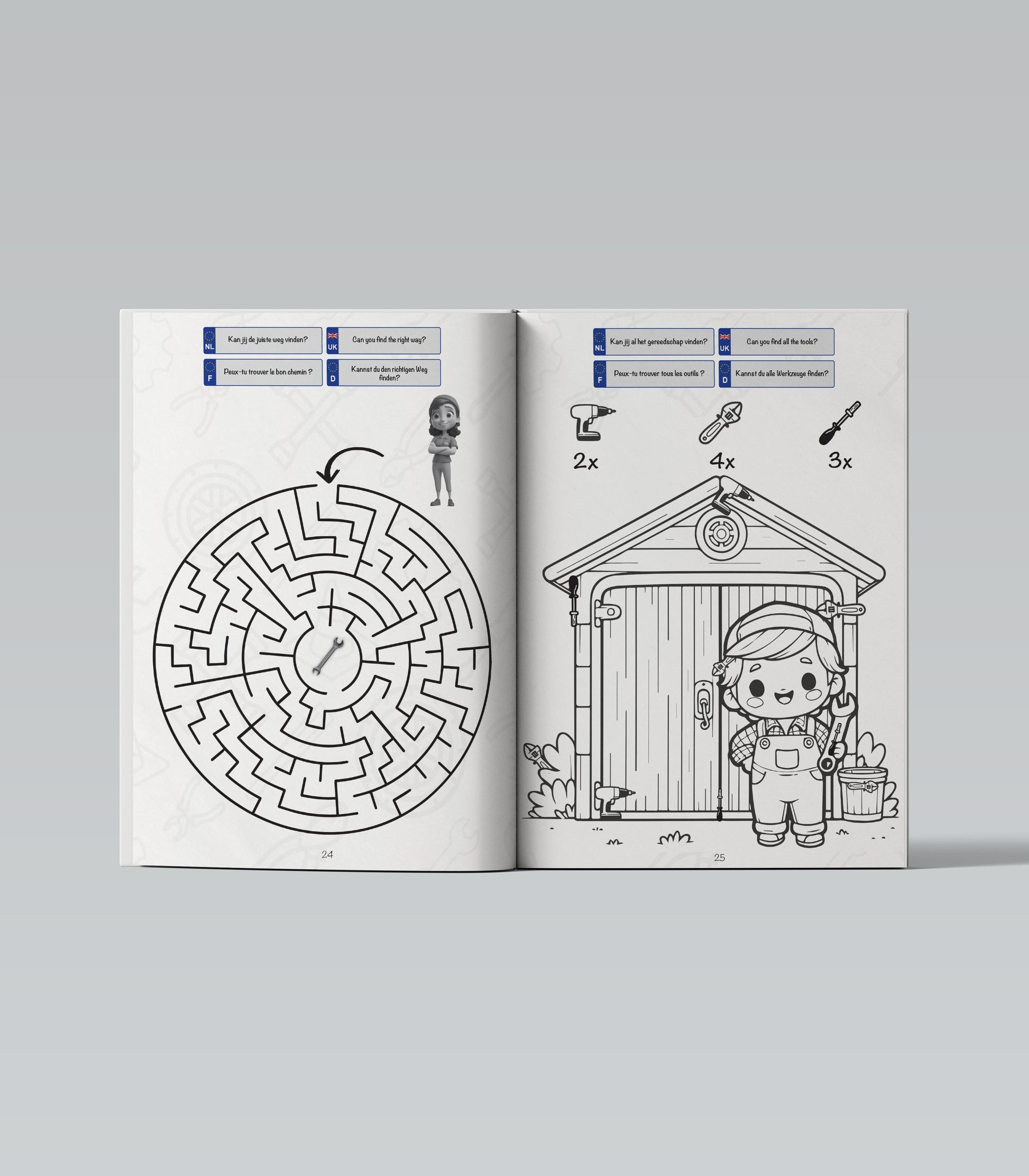 BePuzzled Puzzle and Activity Book - colorbookstore