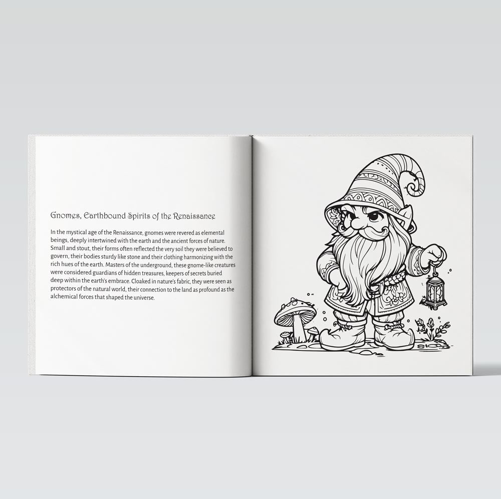 Mythical Creatures Coloring Book - colorbookstore