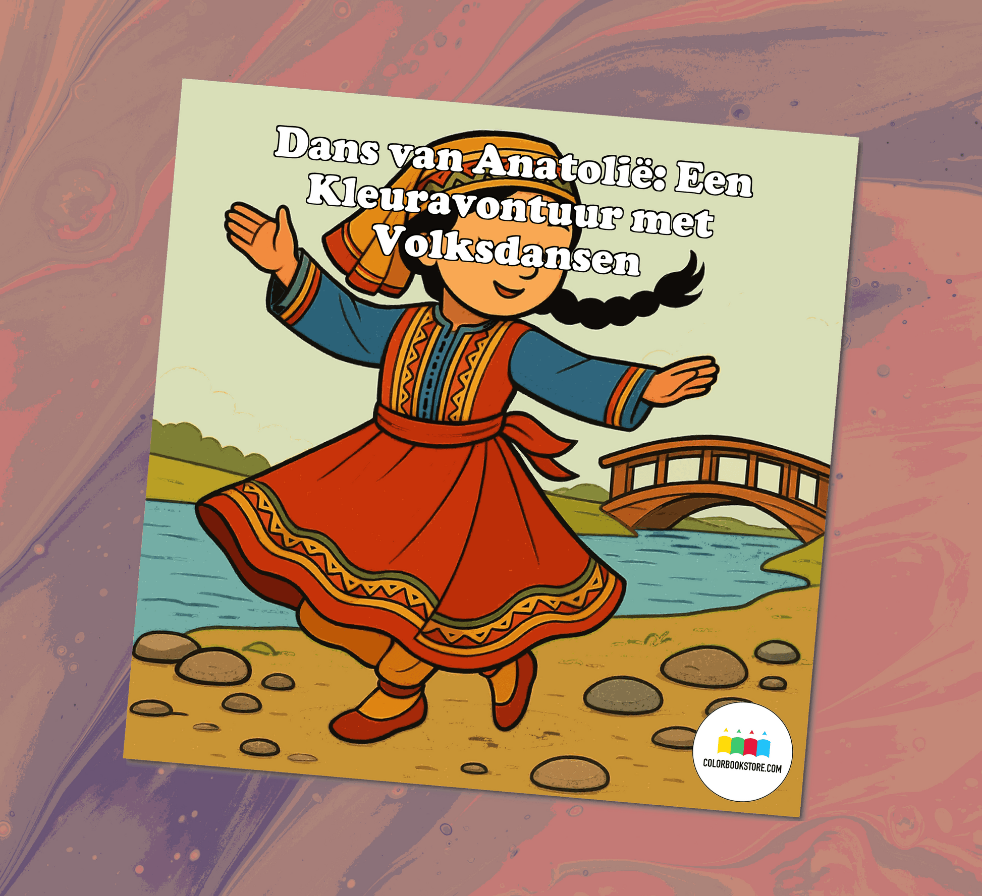 Anatolian Folk Dances Musical Traditions Kleurboek Kleurboek Voorkant