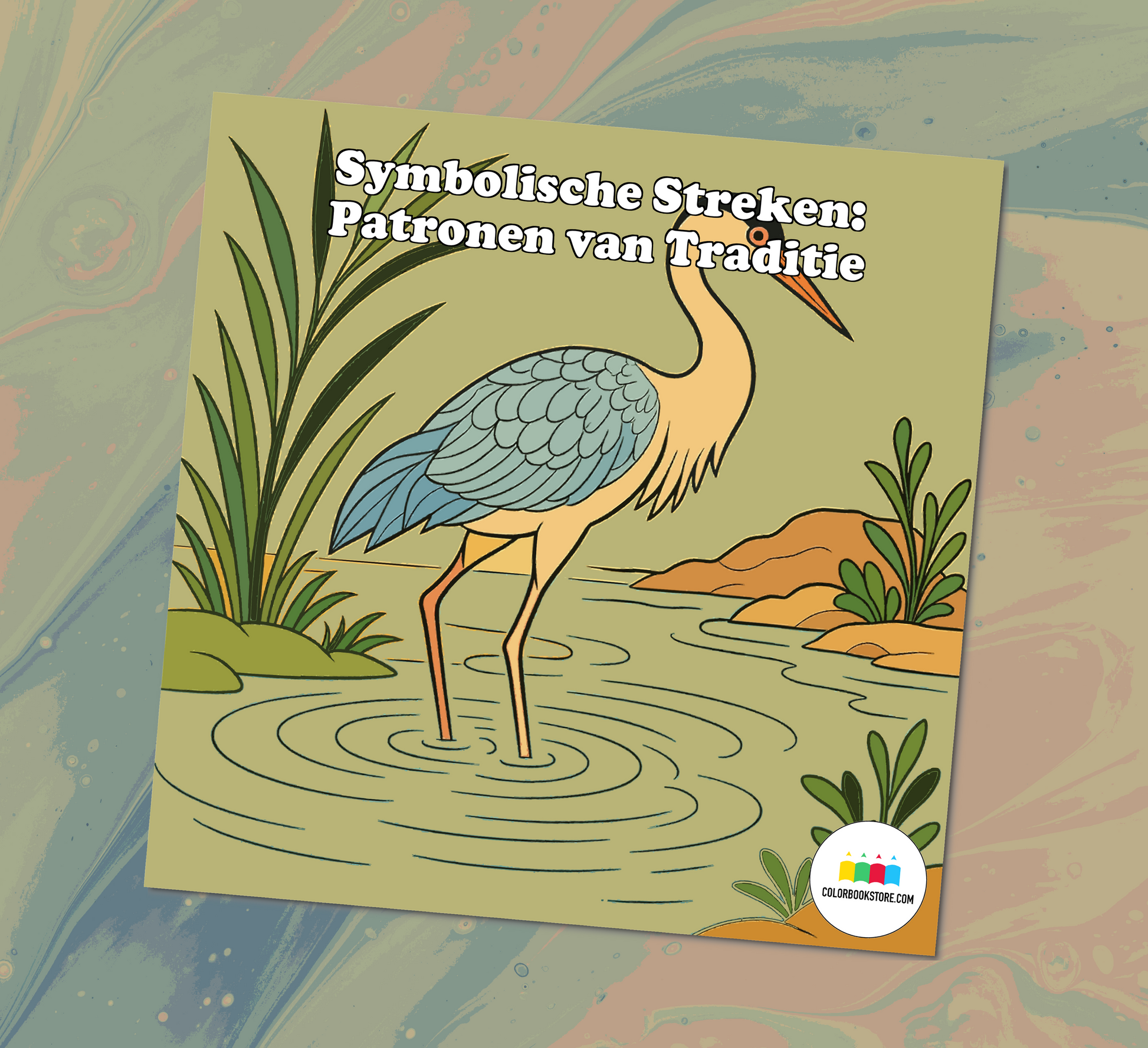 Traditional Patterns And Symbols Kleurboek Kleurboek Voorkant