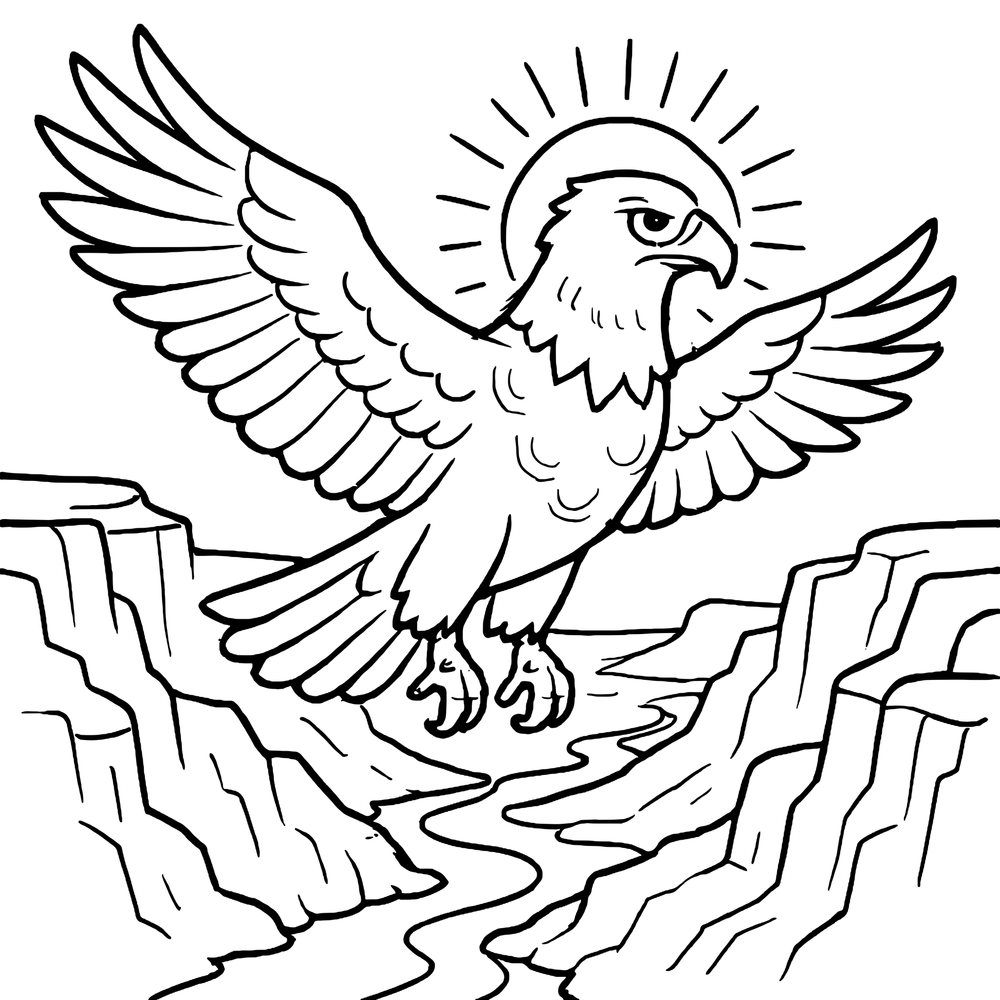 Spirit Animal Safari Coloring Book Example Image 1