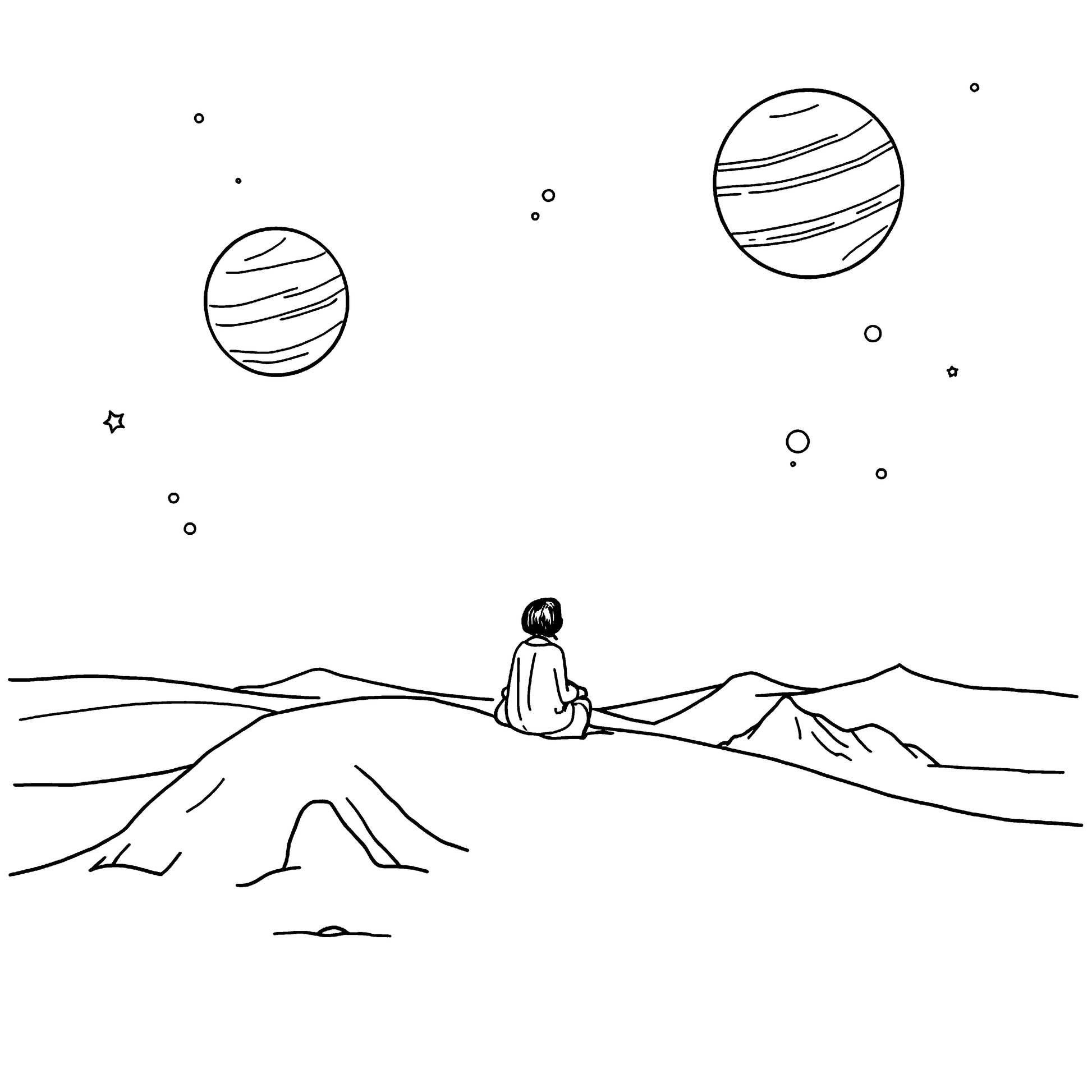 Celestial Serenity: A Spiritual Planetary Journey - colorbookstore