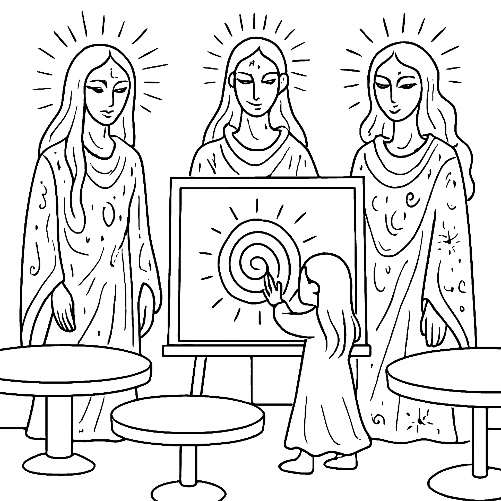 Starseed Coloring Guide Coloring Book Example Image 2