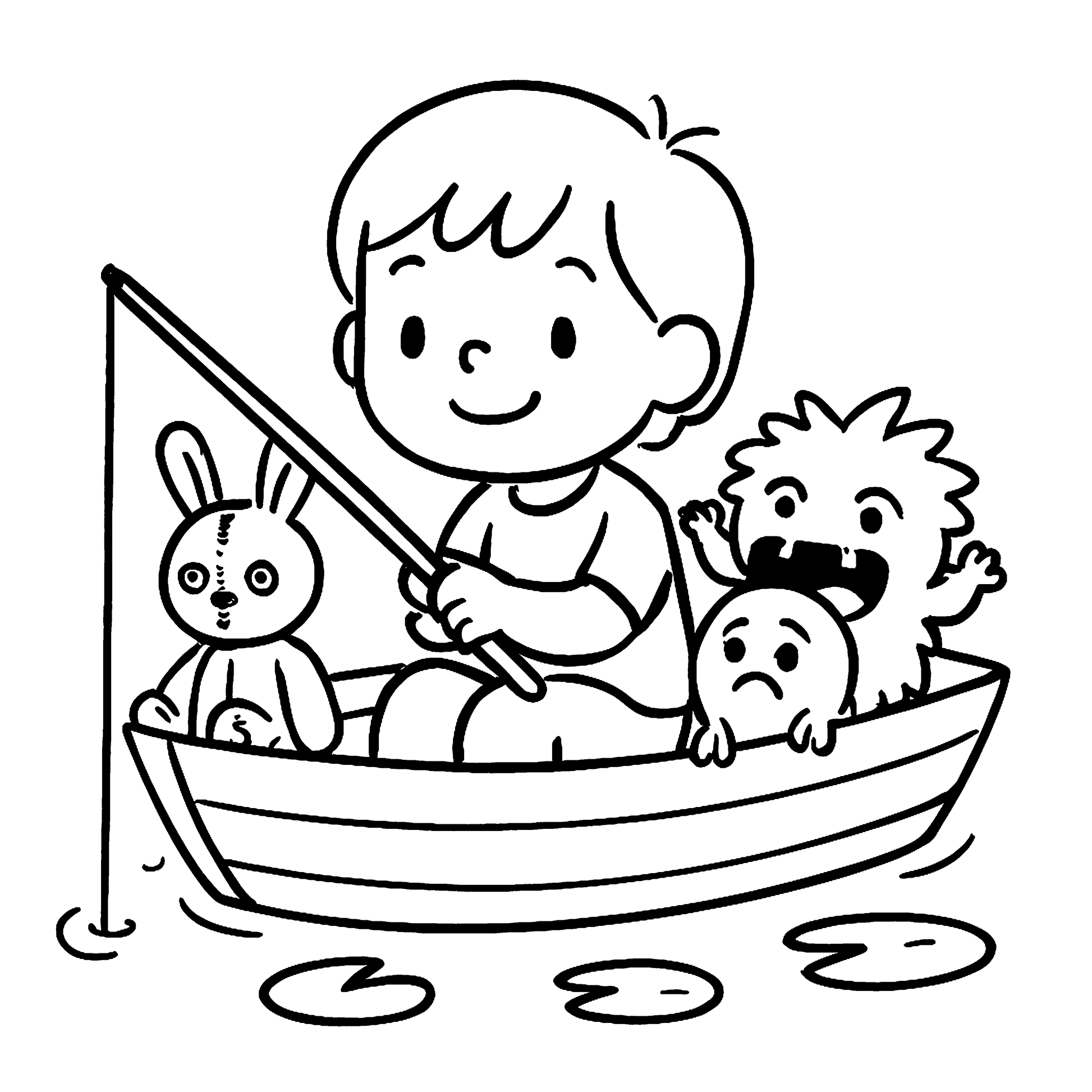 The Inner Child Oracle Coloring Book Example Image 2