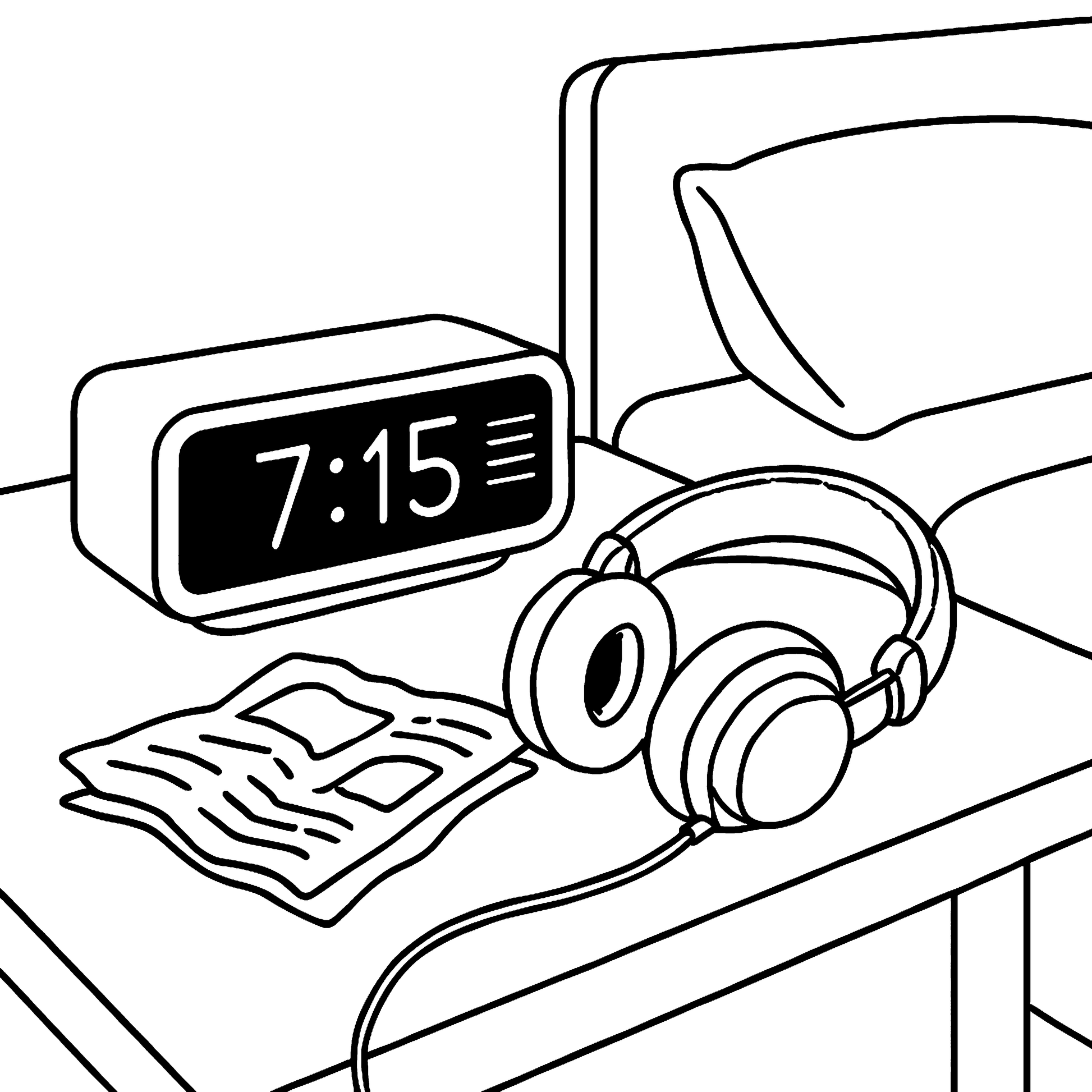 Neon Dreams: A Vaporwave Coloring Escape Example Image 3