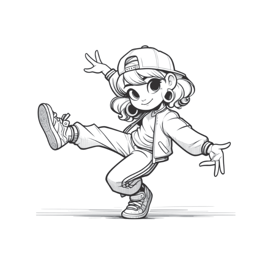 Street Style Coloring Book - colorbookstore