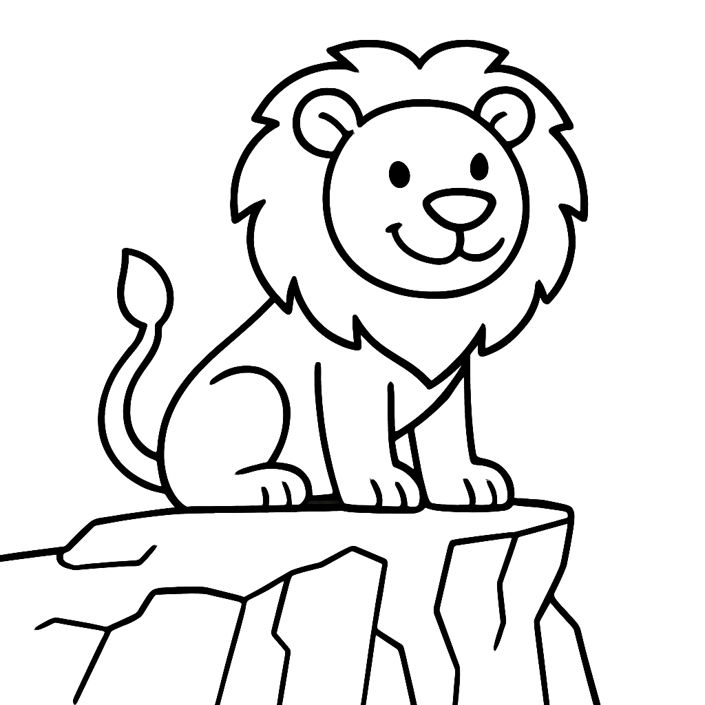Friendly Jungle Friends Toddler Coloring Book Example Image 18