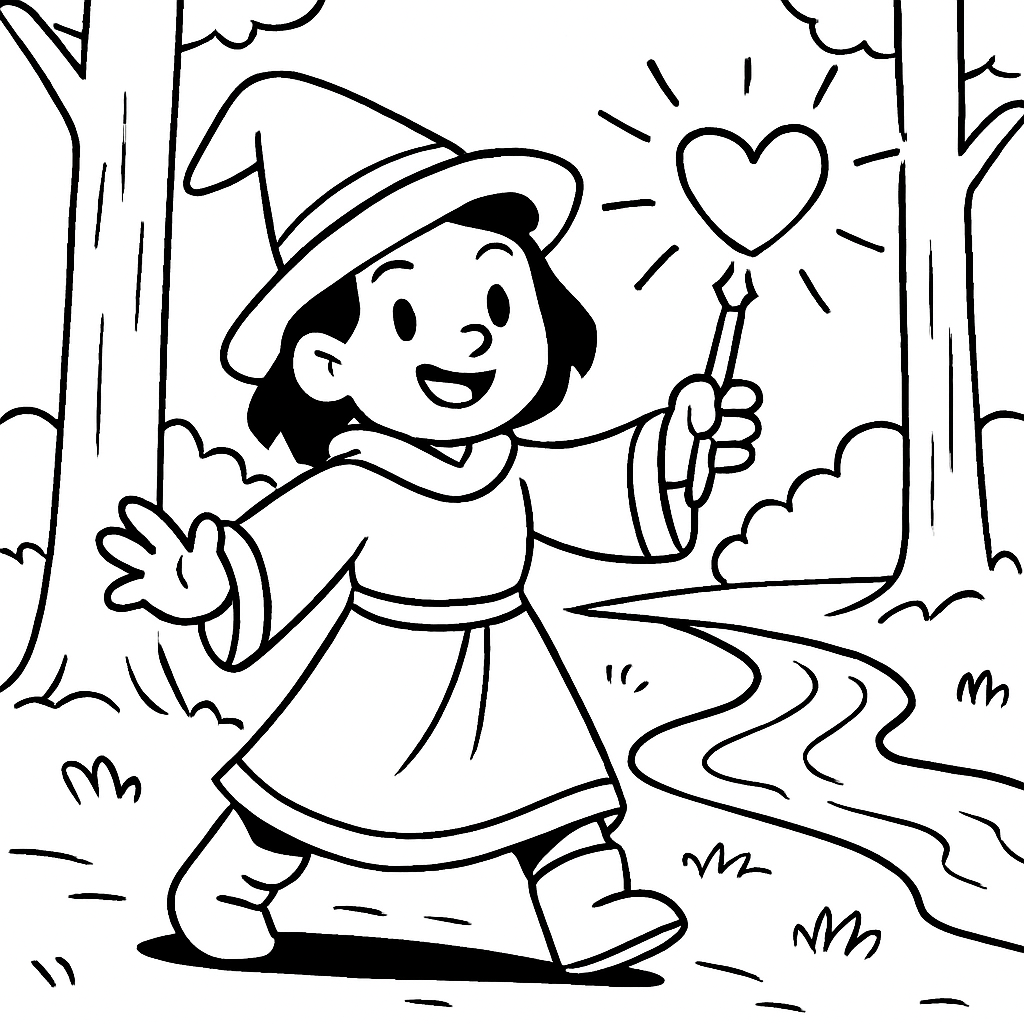 Confidence Coloring Book Example Image 1