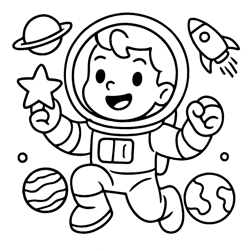 Confidence Coloring Book Example Image 4