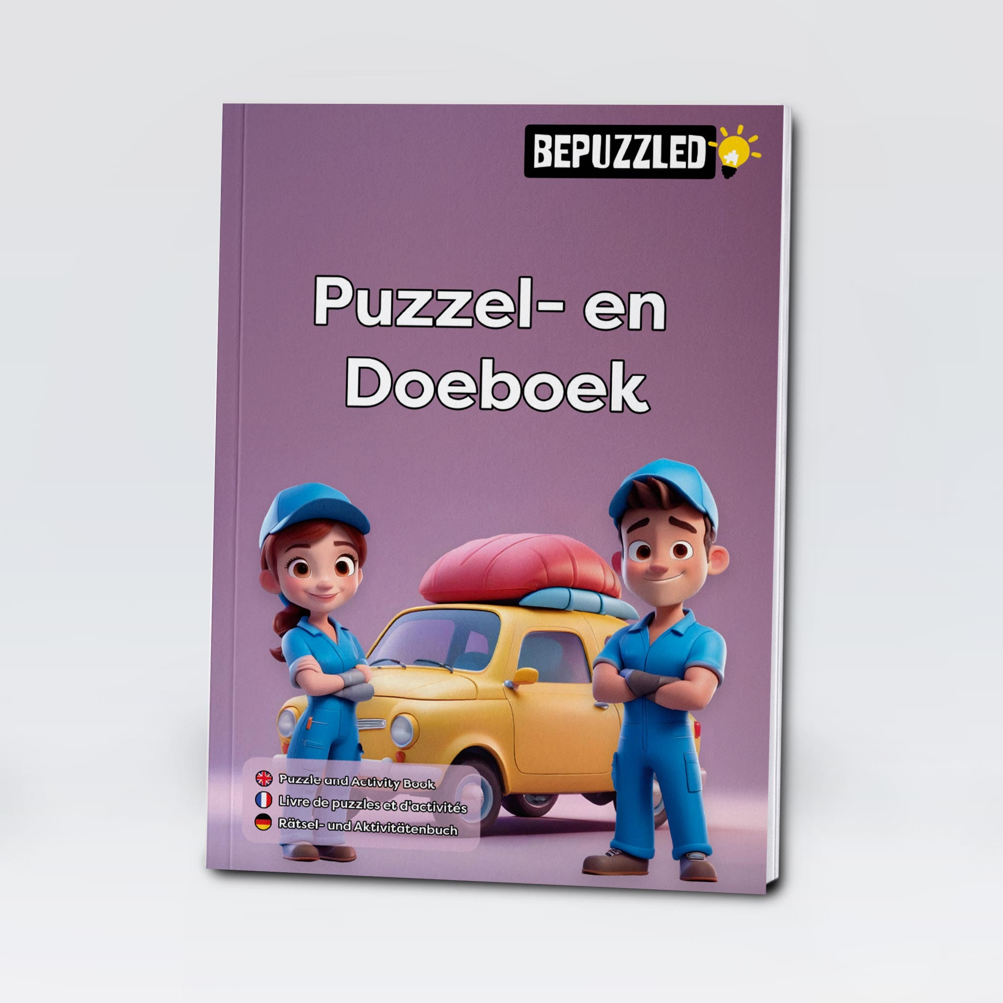 BePuzzled Puzzle and Activity Book - colorbookstore