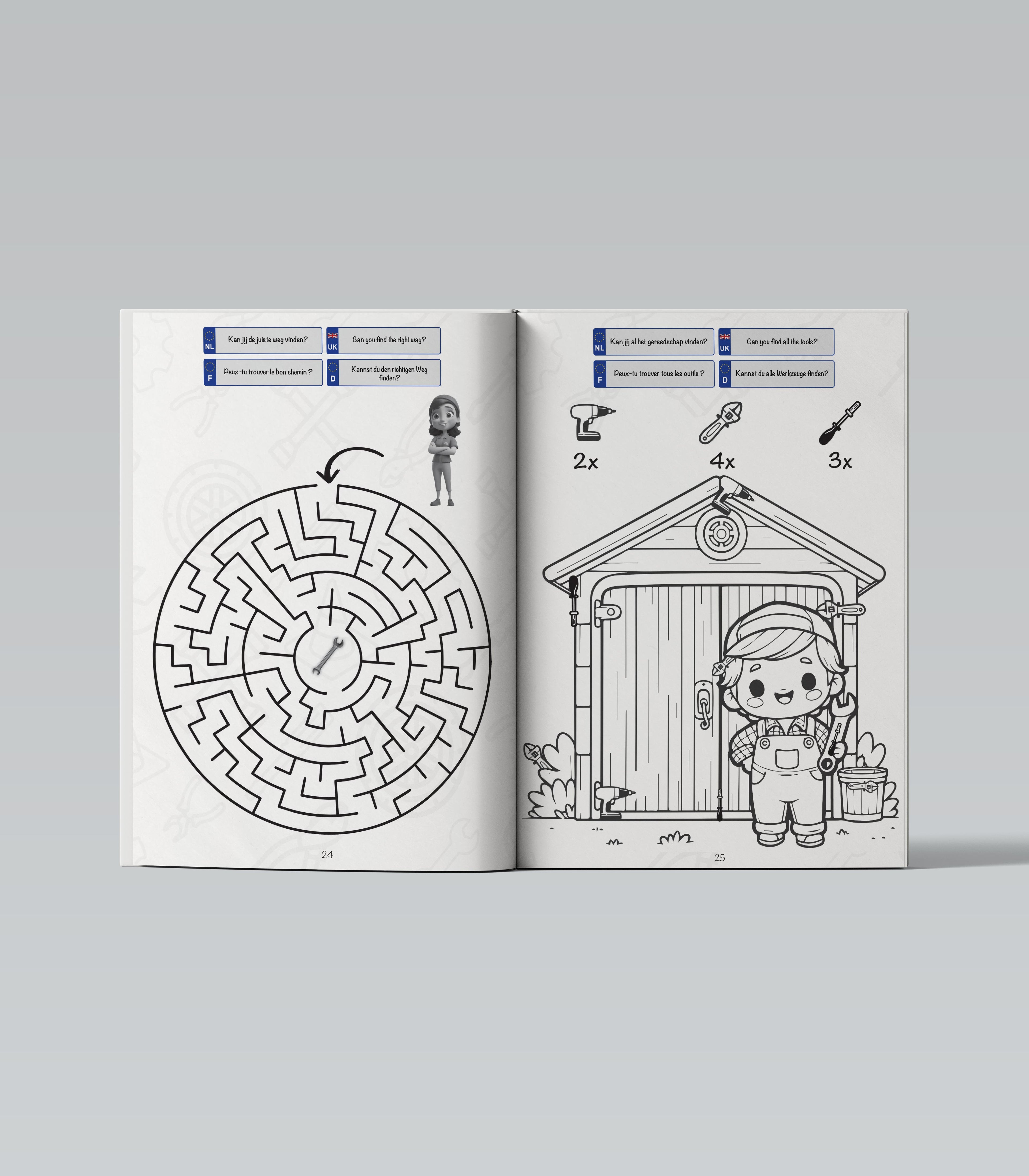 BePuzzled Puzzle and Activity Book - colorbookstore