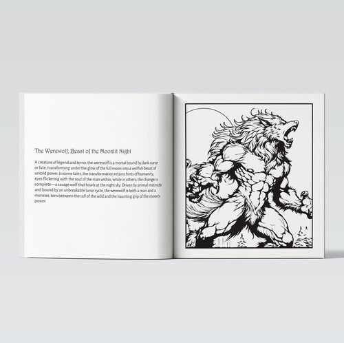 Mythical Creatures Coloring Book - colorbookstore