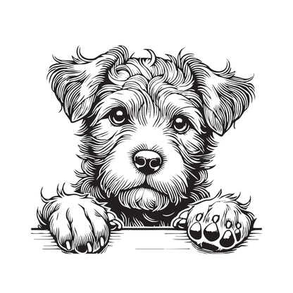 Dog Portrait Coloring Book