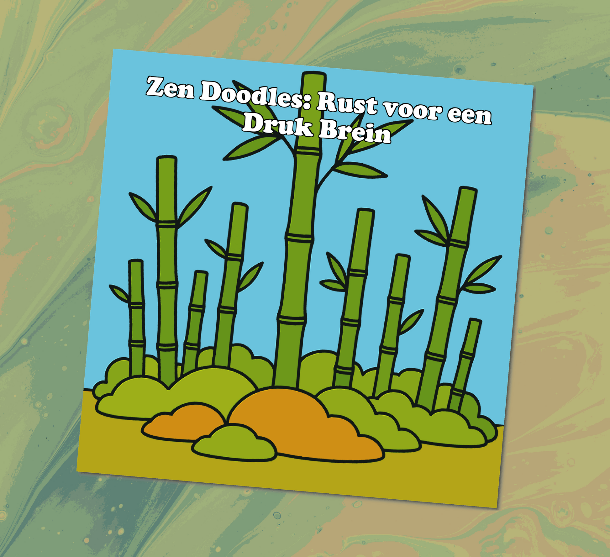 Zen Doodles Kleurboek voor Volwassenen Kleurboek Voorkant