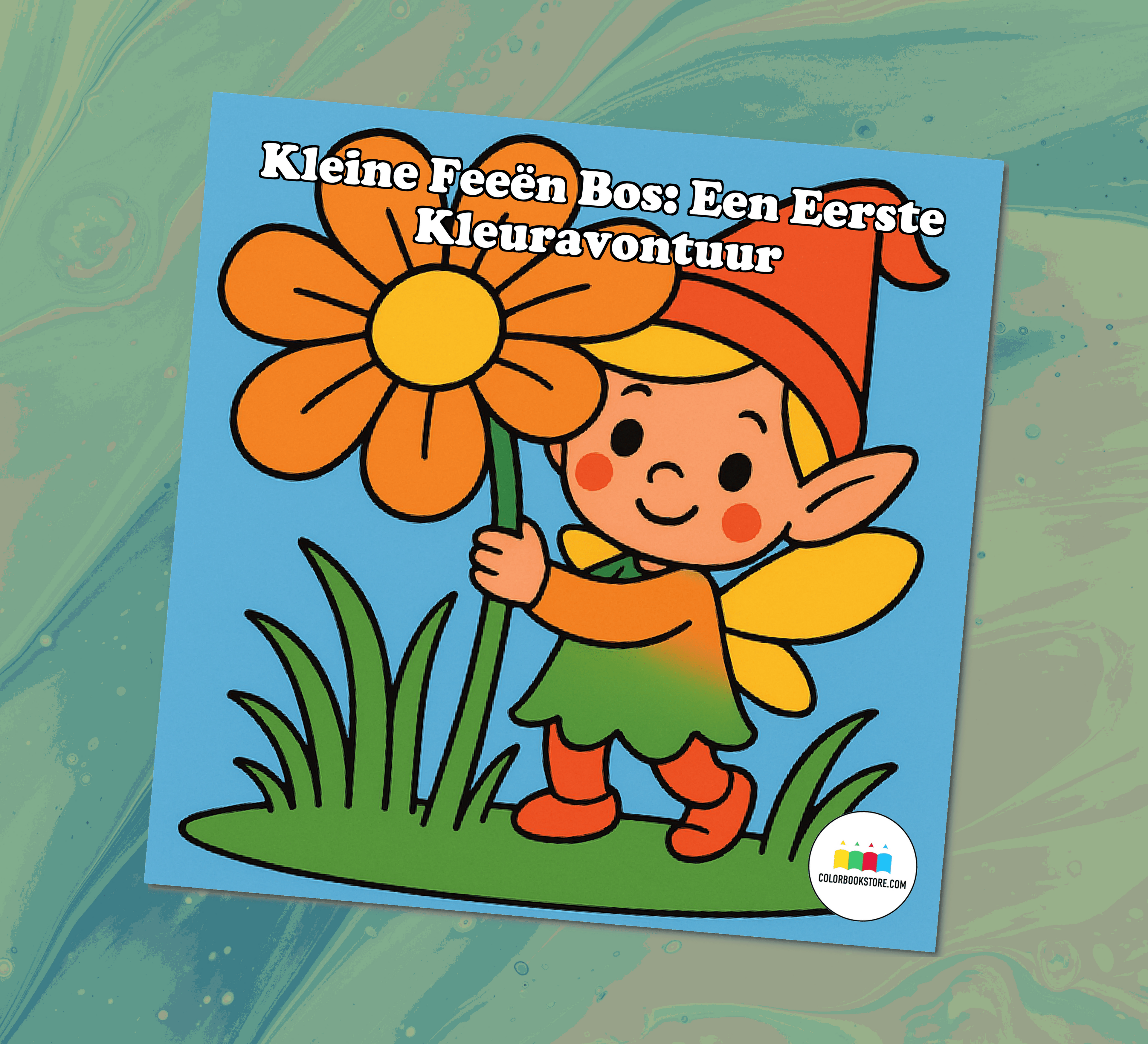 Kleine Feeën Bos Kleurboek voor Peuters Kleurboek Voorkant