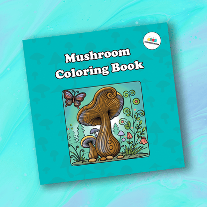 Mushroom Coloring Book