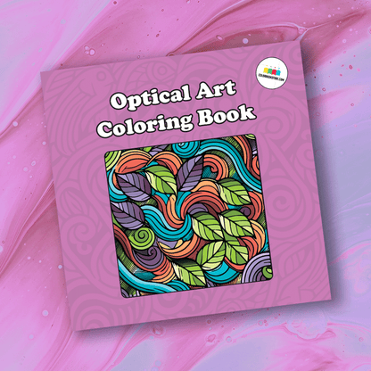 Optical Art Coloring Book