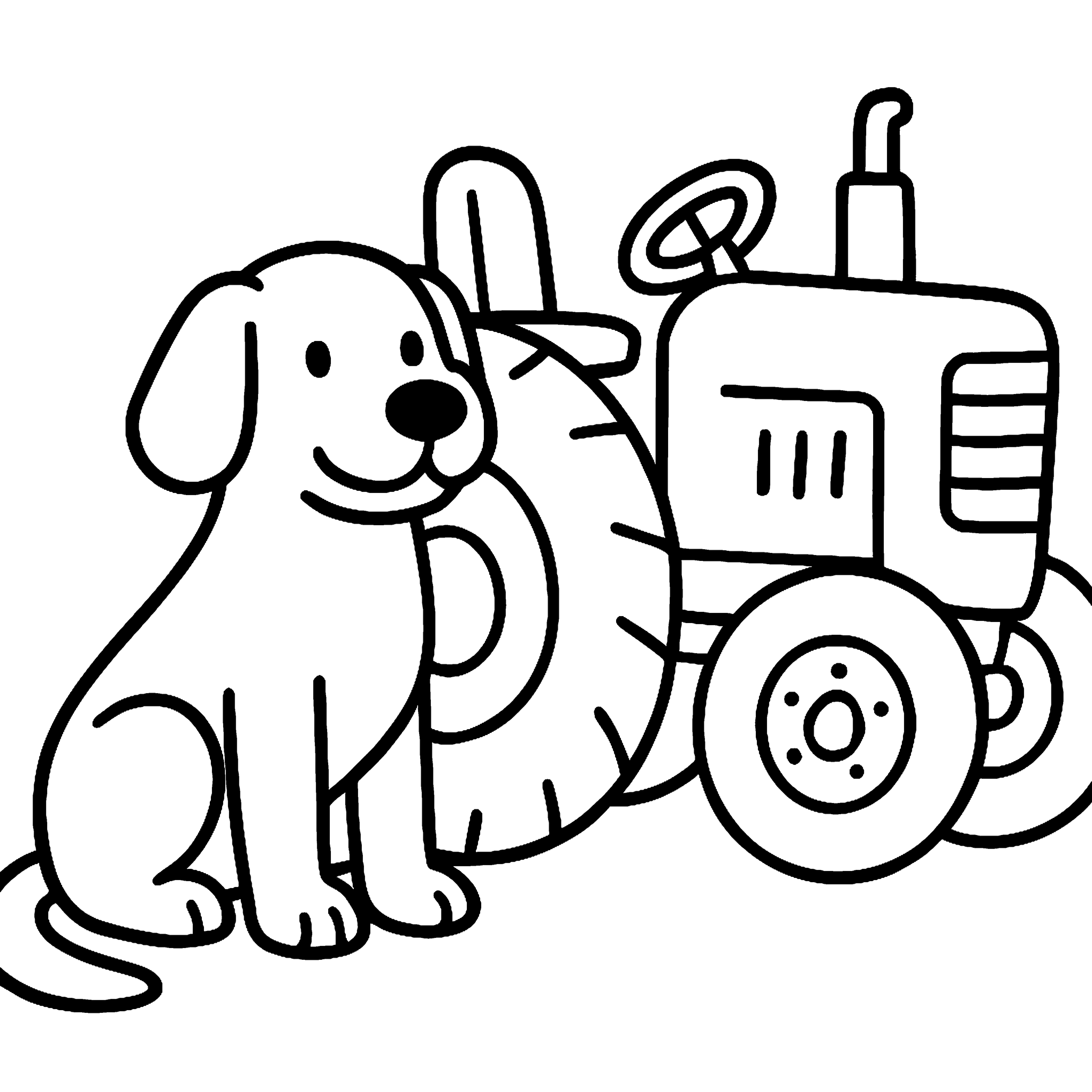 My First Farmyard Friends Coloring Book Example Image 3