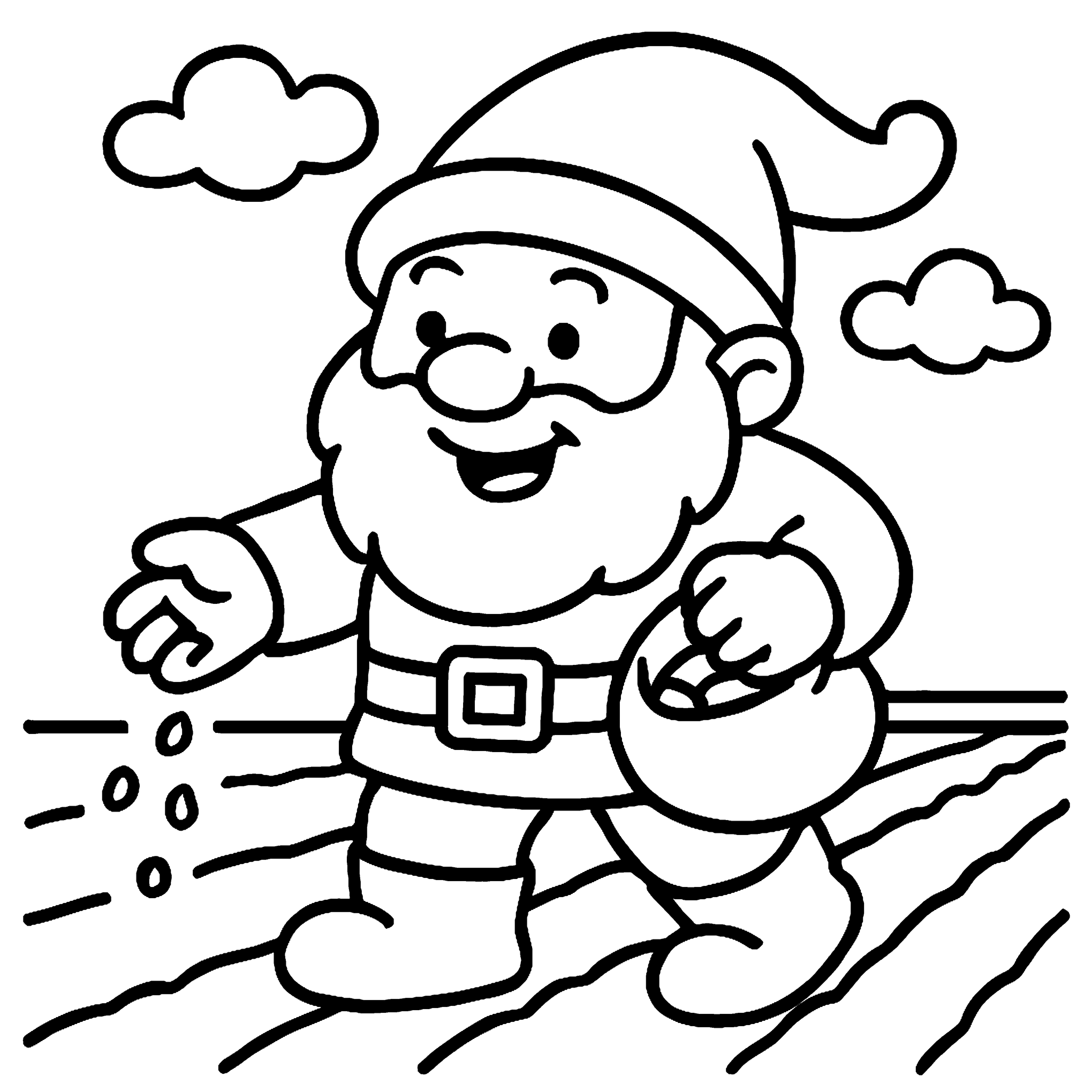 Tiny Dwarf Adventures Coloring Book for Toddlers Example Image 1