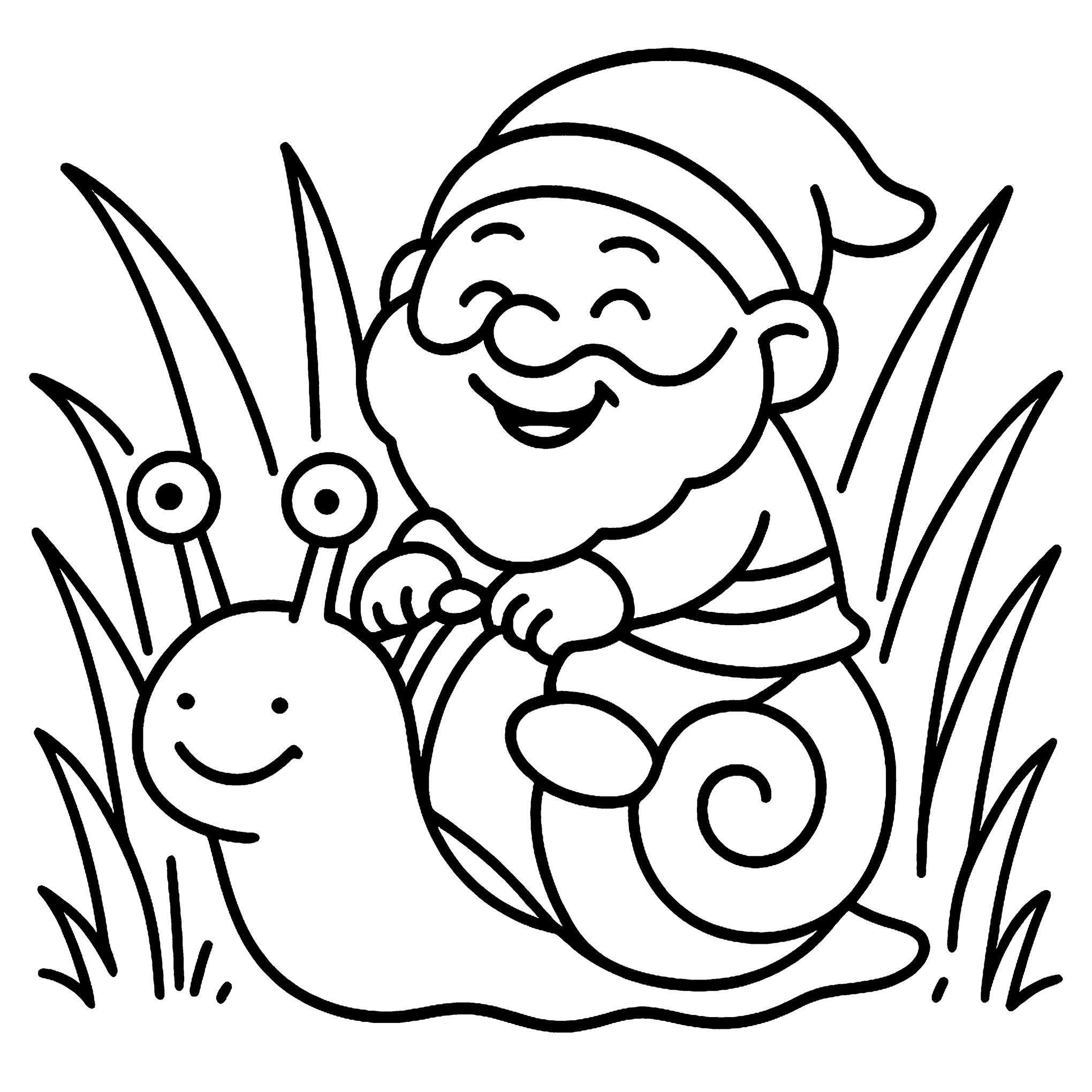 Little Dwarfs Coloring Book for Toddlers Example Image 1