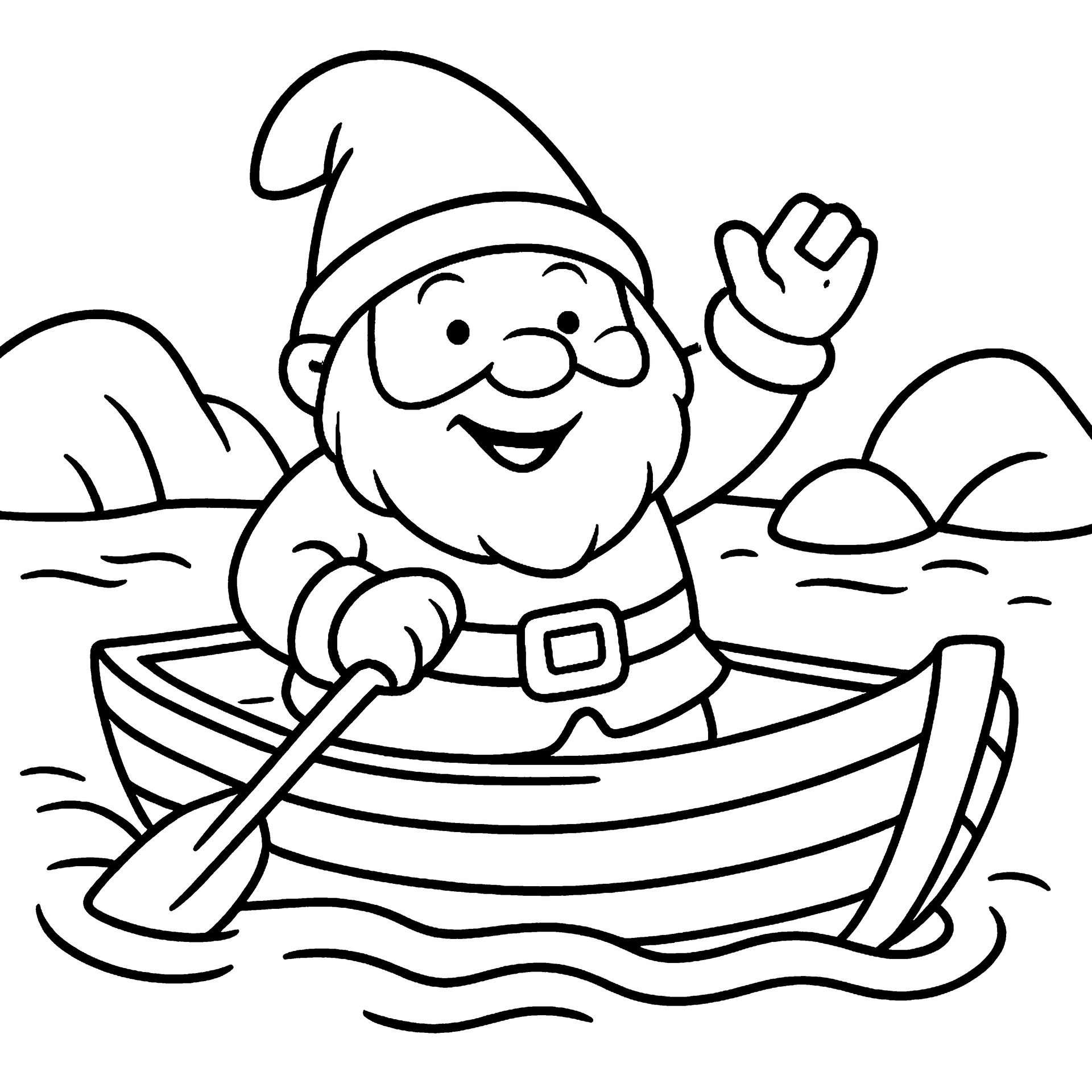 Tiny Dwarf Adventures Coloring Book for Toddlers Example Image 2