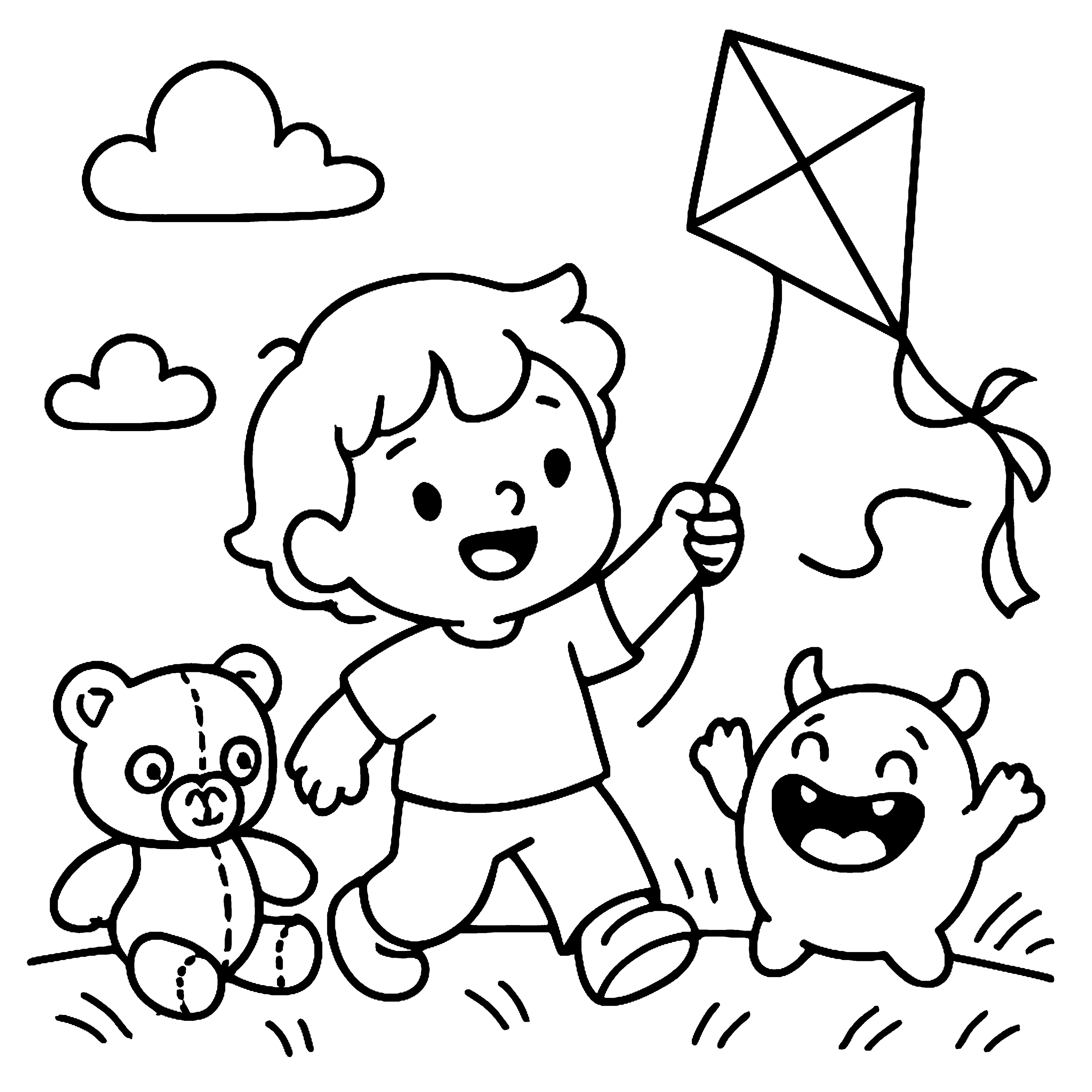 The Inner Child Oracle Coloring Book Example Image 3