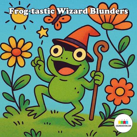 Frog-tastic Wizard Blunders Front Cover