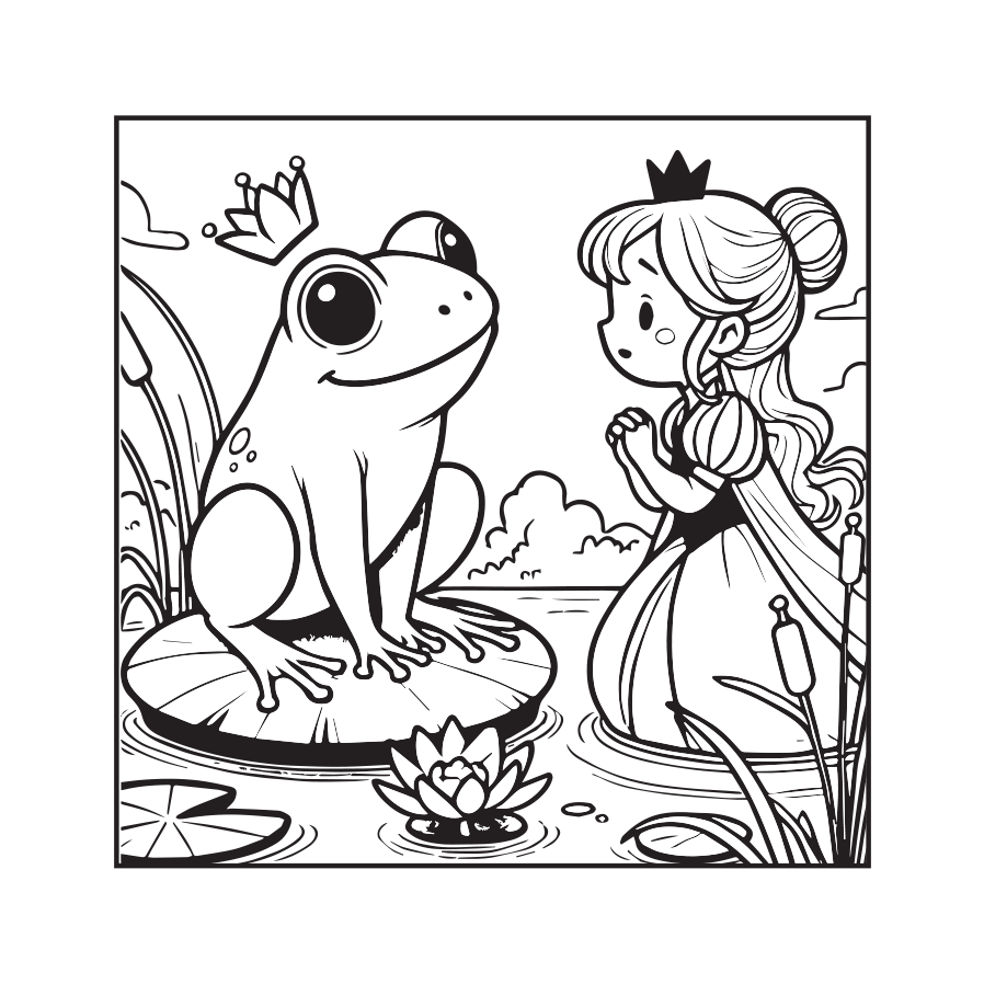 Fairy Tales Coloring Book - colorbookstore