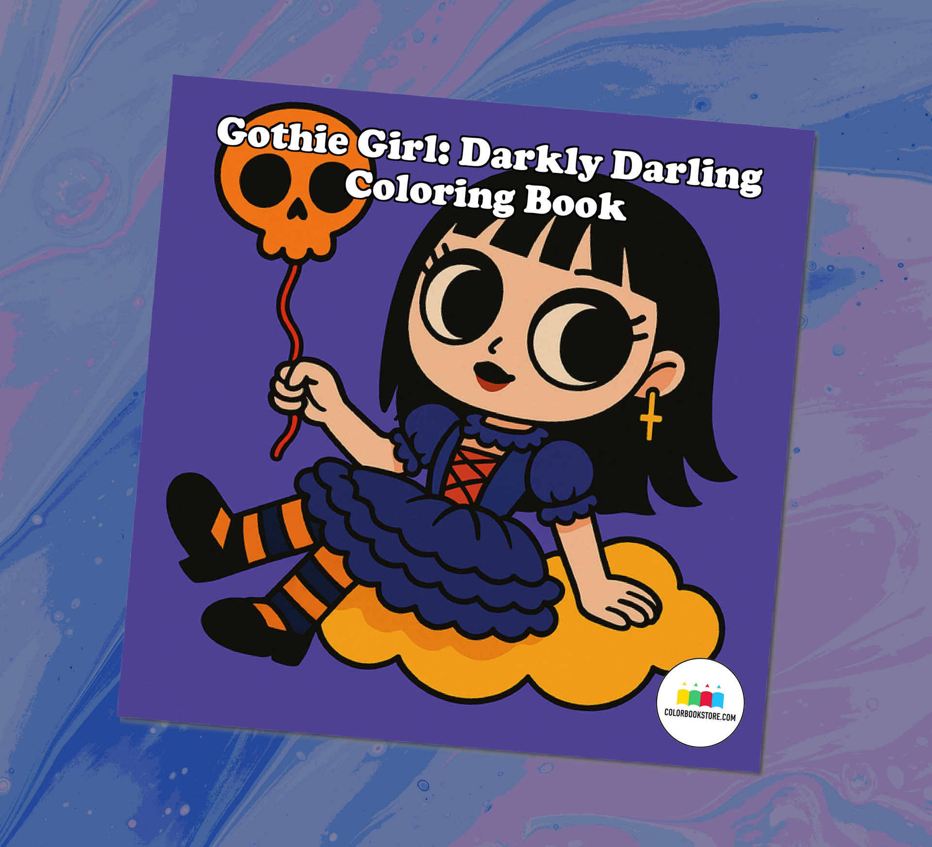 Gothic Girl: Darkly Darling Coloring Book