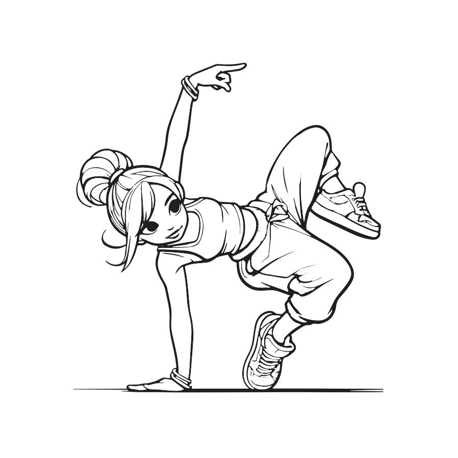 Street Style 2 Coloring Book