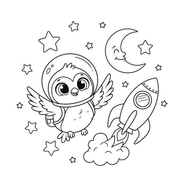 The Traveling Bird Coloring Book