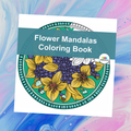 Flower Mandalas Coloring Book