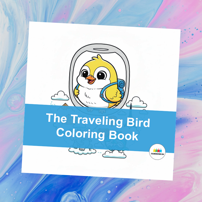 The Traveling Bird Coloring Book