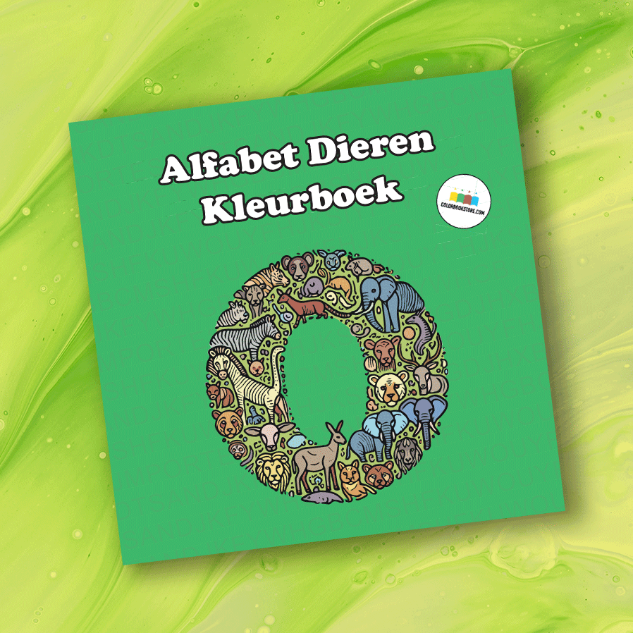 Alphabet Animals Coloring Book - colorbookstore