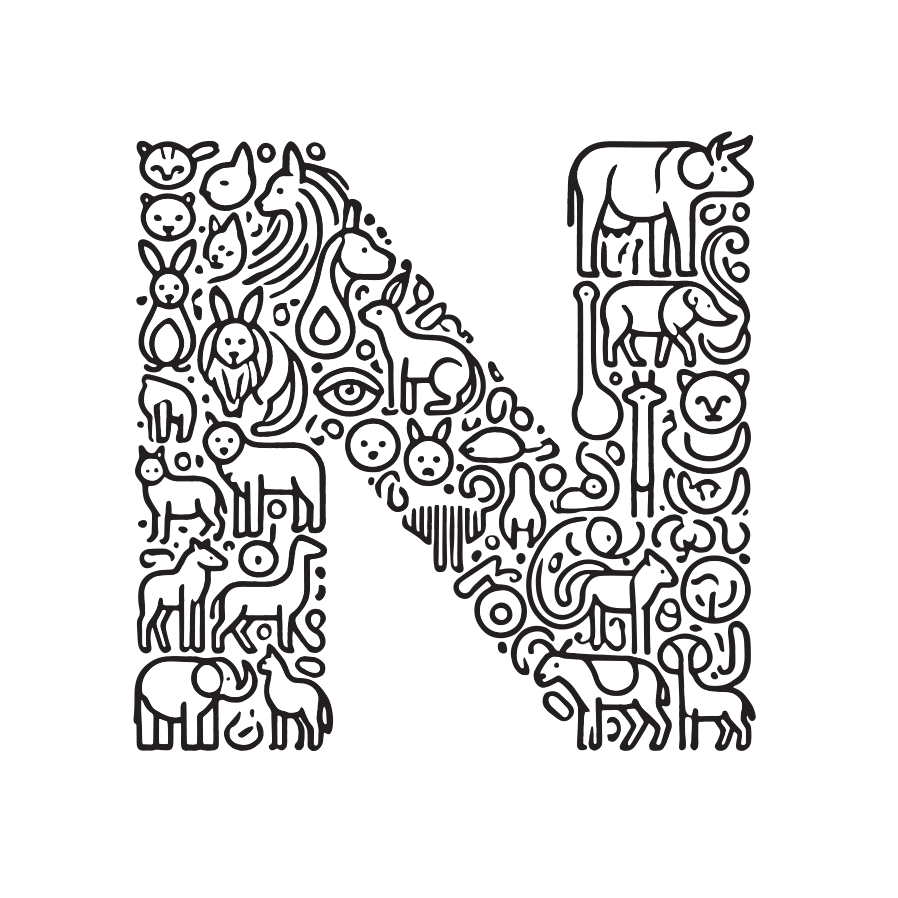 Alphabet Animals Coloring Book - colorbookstore